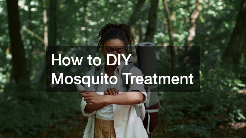 How to DIY Mosquito Treatment